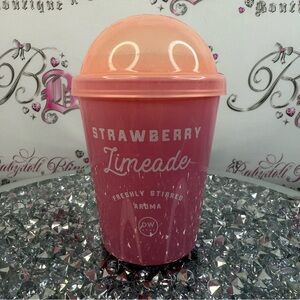 Dw home candle slushie cup Strawberry Limeade Tumbler Cup - Pink